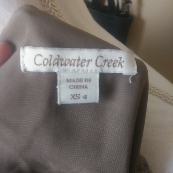 Coldwater Creek long sleeve boho V neck blouse - Picture 6 of 6